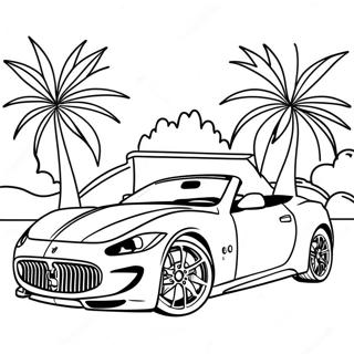 Pagina Para Colorear De Coche Deportivo Maserati 36354-30317