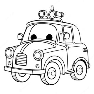 Pagina Para Colorear De Robocar Poli 36404-30348