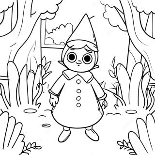 Pagina Para Colorear De Over The Garden Wall 36414-30364