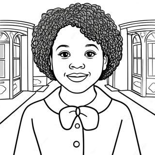 Pagina Para Colorear Inspiradora De Ruby Bridges 36484-30395