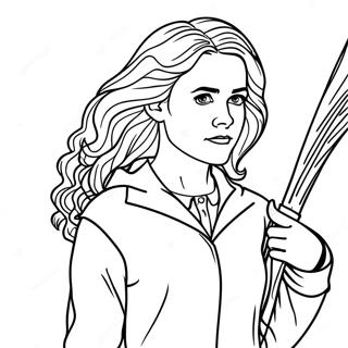 Pagina Para Colorear De Hermione Granger 36534-30453