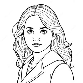 Pagina Para Colorear De Hermione Granger 36534-30456