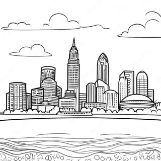 Pagina Para Colorear Del Horizonte De Cleveland 36796-30652