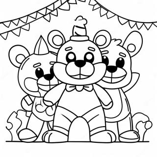 Pagina Para Colorear De Fnaf Navidad 36915-30754