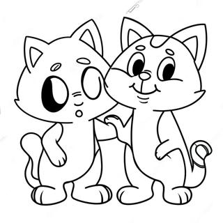 Pagina Para Colorear Divertida De Sam Y Cat 36986-30798