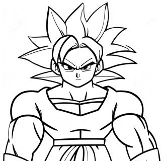 Super Saiyan 4 Páginas Para Colorear