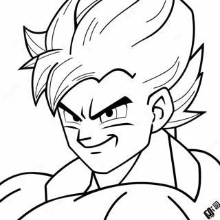 Pagina Para Colorear De Goku Super Saiyan 4 36995-30811