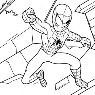 Spiderman Roblox Páginas Para Colorear