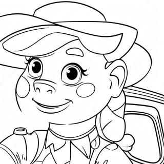 Pagina Para Colorear De Jessie De Toy Story 37165-30942