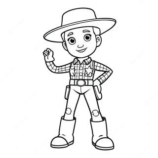 Pagina Para Colorear De Jessie De Toy Story 37165-30943