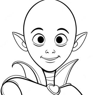 Pagina Para Colorear De Megamind 37265-31024