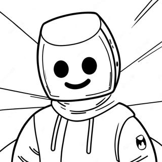 Pagina Para Colorear De Marshmello 37275-31036