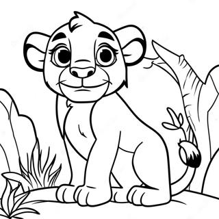 Pagina Para Colorear De El Rey Leon 2 37365-31115