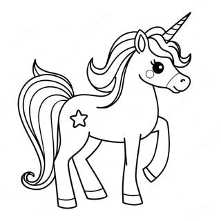 Pagina Para Colorear De Unicornio Lol Brillante 37757-31413