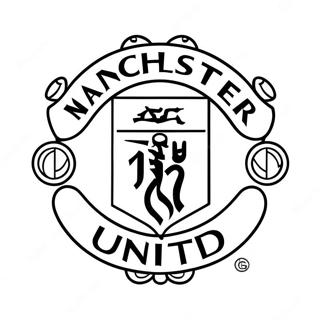 Pagina Para Colorear Del Logo De Manchester United 37797-31447