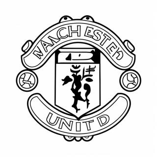 Pagina Para Colorear Del Logo De Manchester United 37797-31448