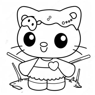 Pagina Para Colorear De Hello Kitty Zombie 37896-31534