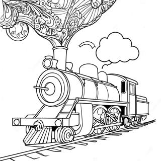 Pagina Para Colorear De Locomotora De Vapor 37967-31581