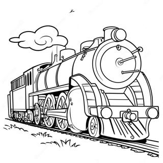 Pagina Para Colorear De Locomotora De Vapor 37967-31582