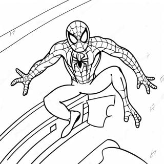 Pagina Para Colorear De Spiderman Feliz Cumpleanos 38136-31720