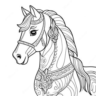 Pagina Para Colorear De Caballo Arabe 38186-31752