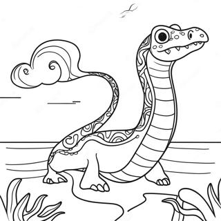 Pagina Para Colorear De Serpiente De Mar 38206-31767