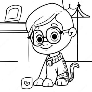 Pagina Para Colorear De Mr Peabody Y Sherman 38236-31792