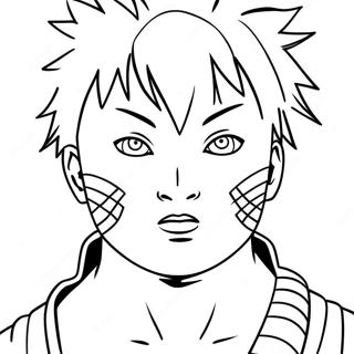 Pagina Para Colorear De Gaara 38306-31850