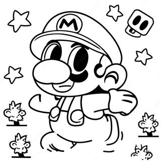 Pagina Para Colorear De Super Mario Bros 3 38446-31963