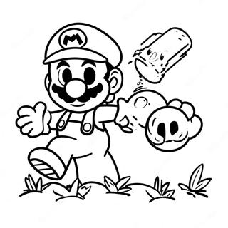 Pagina Para Colorear De Super Mario Bros 3 38446-31964