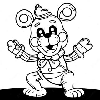 Pagina Para Colorear De Titere Fnaf 38516-32002