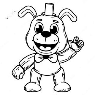 Pagina Para Colorear De Titere Fnaf 38516-32003