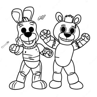 Pagina Para Colorear De Titere Fnaf 38516-32004