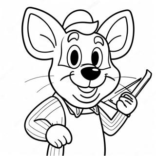 Pagina Para Colorear De Chuck E Cheese 3860-3122