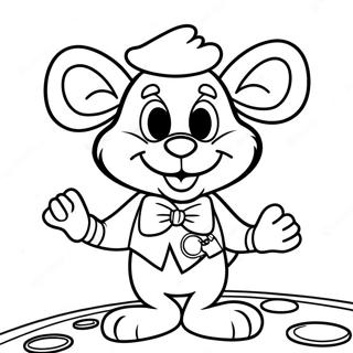 Pagina Para Colorear De Chuck E Cheese 3860-3124