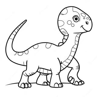 Pagina Para Colorear De Parasaurolophus 38666-32143