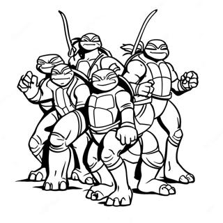 Pagina Para Colorear De Las Tmnt 38676-32147