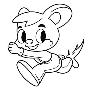 Pagina Para Colorear De Speedy Gonzales Corriendo Rapido 38767-32221