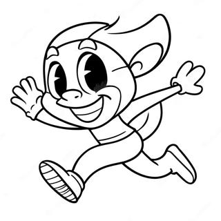 Pagina Para Colorear De Speedy Gonzales Corriendo Rapido 38767-32224