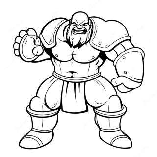 Pagina Para Colorear De Juggernaut 38886-32303