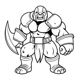 Pagina Para Colorear De Juggernaut 38886-32304