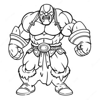 Pagina Para Colorear De Juggernaut En Accion 38887-32305