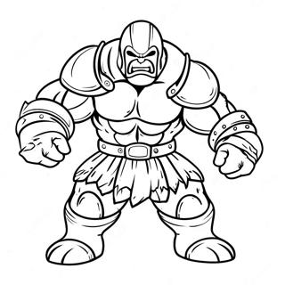 Pagina Para Colorear De Juggernaut En Accion 38887-32308
