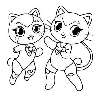 Pagina Para Colorear De Mew Mew Power Girls 38977-32379