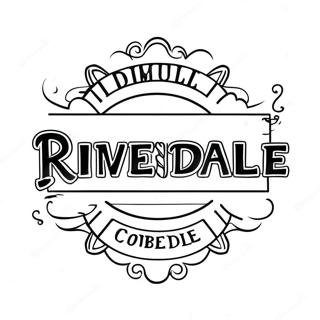 Pagina Para Colorear Del Logo De Riverdale 39006-32399