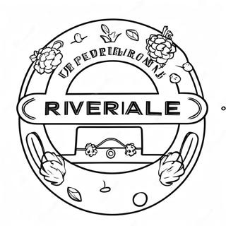 Pagina Para Colorear Del Logo De Riverdale 39006-32400