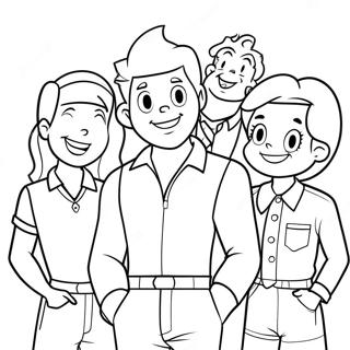 Pagina Para Colorear De Archie Y Sus Amigos 39007-32403