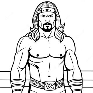 Pagina Para Colorear De Wwe 39036-32424