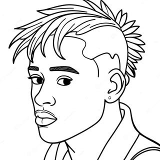 Xxxtentacion Páginas Para Colorear