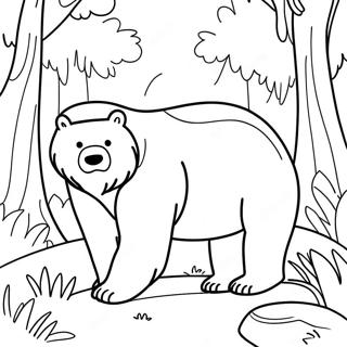 Pagina Para Colorear De Oso Pardo 3910-3163